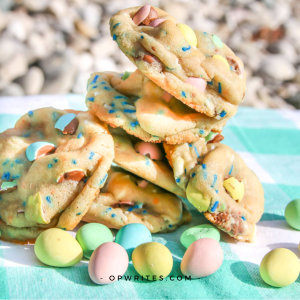 Mini egg cookies 