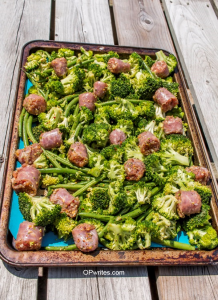 Protein and vegetable dinners 