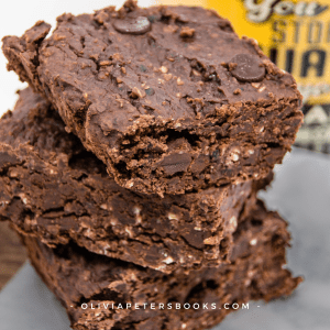 Black bean vegan brownies